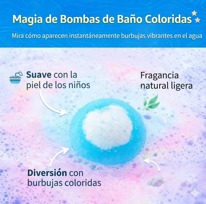 Happy Bombs™ – La Hora del Baño Nunca Fue Tan Divertida 🌈