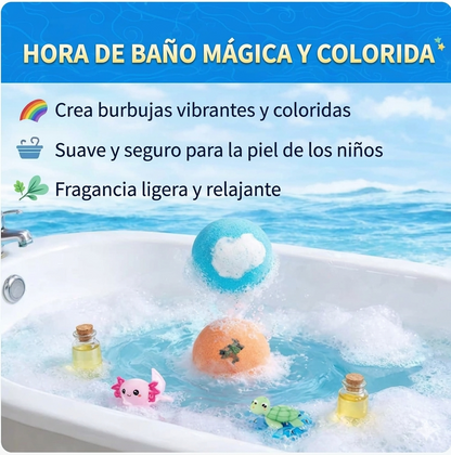 Happy Bombs™ – La Hora del Baño Nunca Fue Tan Divertida 🌈