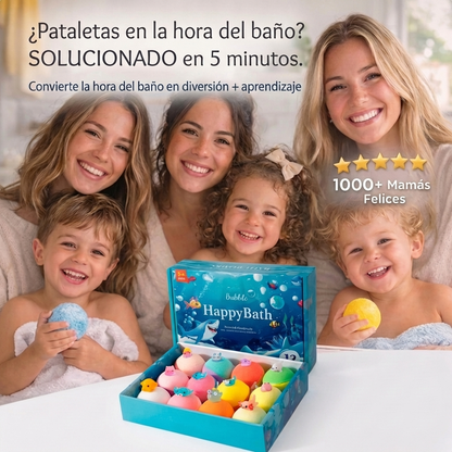 Happy Bombs™ – La Hora del Baño Nunca Fue Tan Divertida 🌈